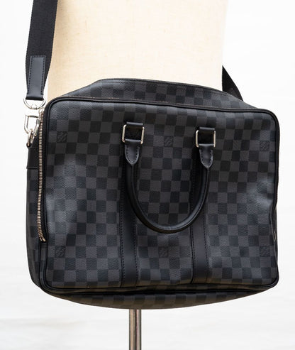 Louis Vuitton Damier Briefcase Crossbody Bag