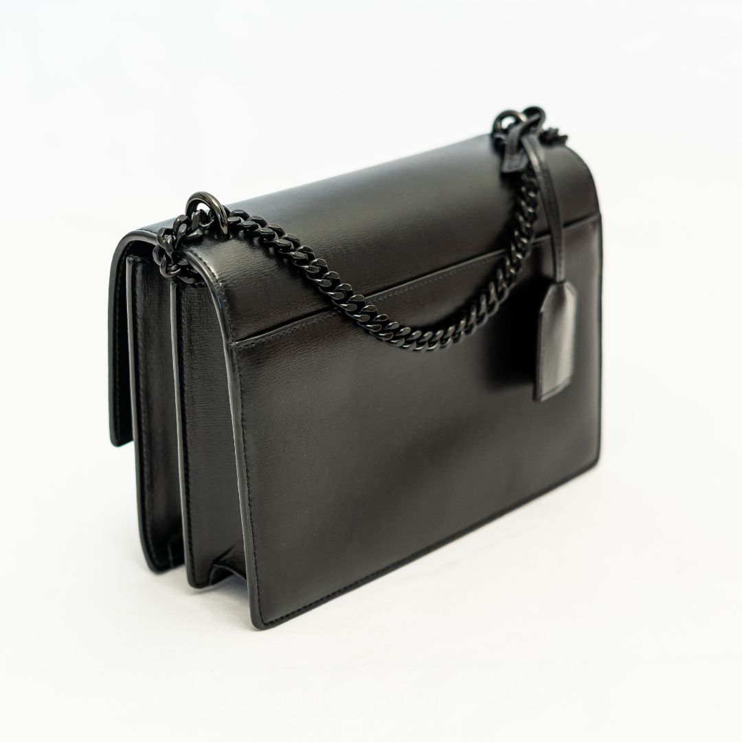 Saint Laurent sunset medium in smooth leather