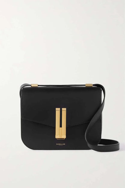 DEMELLIER + NET SUSTAIN Vancouver leather shoulder bag