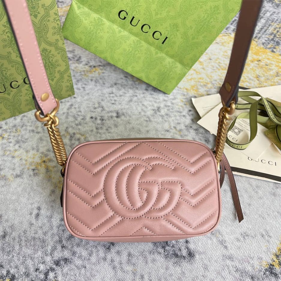 GUCCI Marmont matelasse mini bag