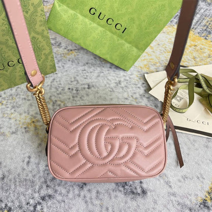 GUCCI Marmont matelasse mini bag