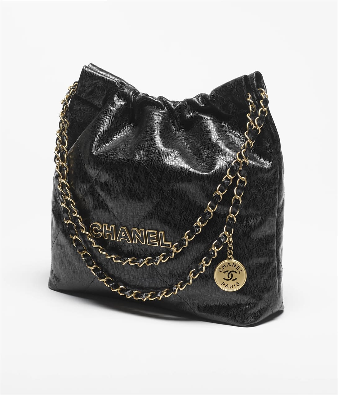 CHANEL 22 Small Handbag black