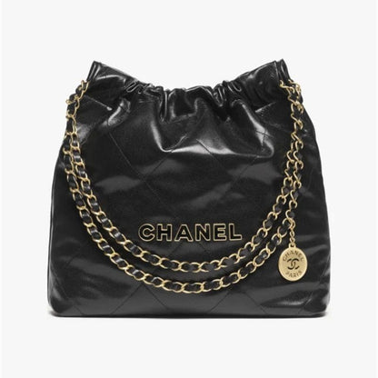 CHANEL 22 Small Handbag black
