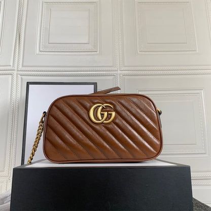 GUCCI Marmont small matelasse shoulder bag