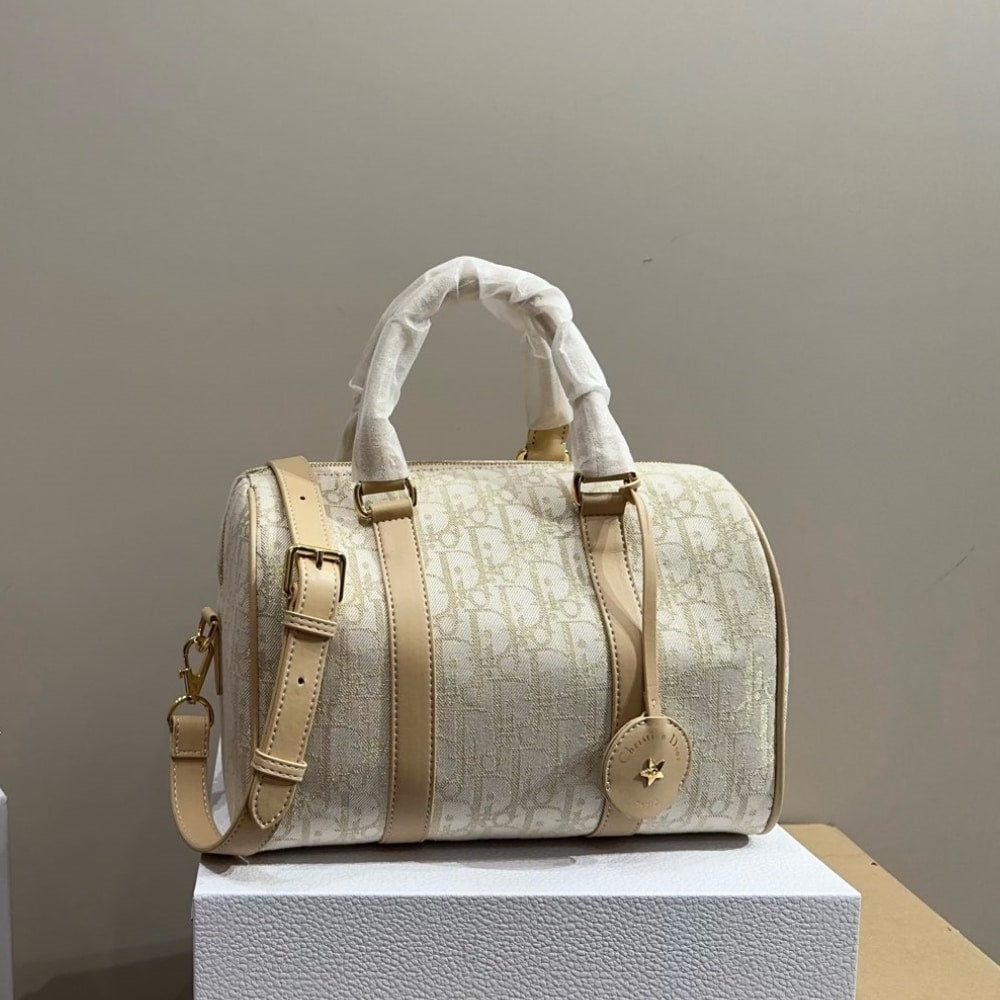 DIOR GROOVE 25 BAG OBLIQUE JACQUARD NATURAL 25CM M1365UTZQ M925