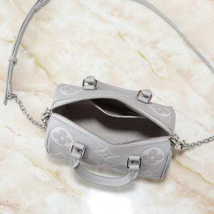 LOUIS VUITTON SPEEDY BANDOULIÈRE 20 BAG GRAY 20CM M14207