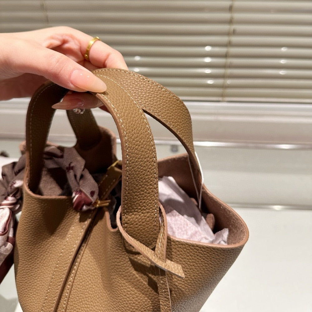 HERMES PICOTIN LOCK 18 BAG ETOUPE WITH GOLD 18CM 056289CC18