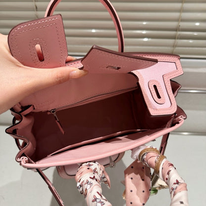 HERMÈS BIRKIN 25 CARGO TRAVEL BAG PINK 25CM