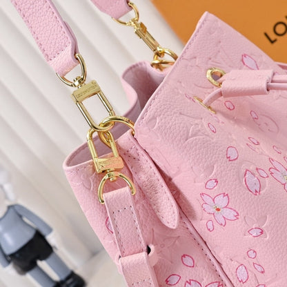 LOUIS VUITTON X MURAKAMI CHERRY BLOSSOM NEONOE BB PINK 20CM M13676