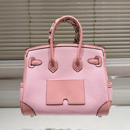 HERMÈS BIRKIN 25 CARGO TRAVEL BAG PINK 25CM