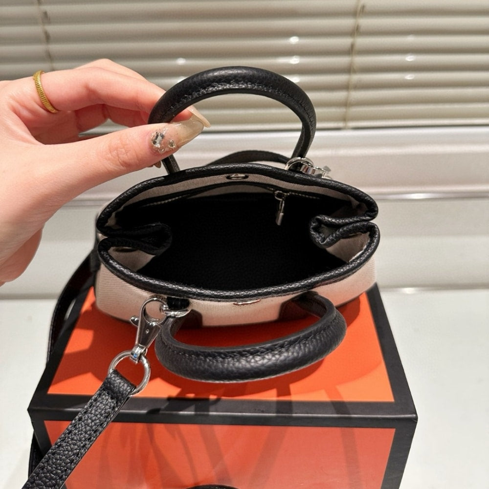 HERMES NEO GARDEN 23 ECRU BEIGE EBENE 20CM H086418CKAC