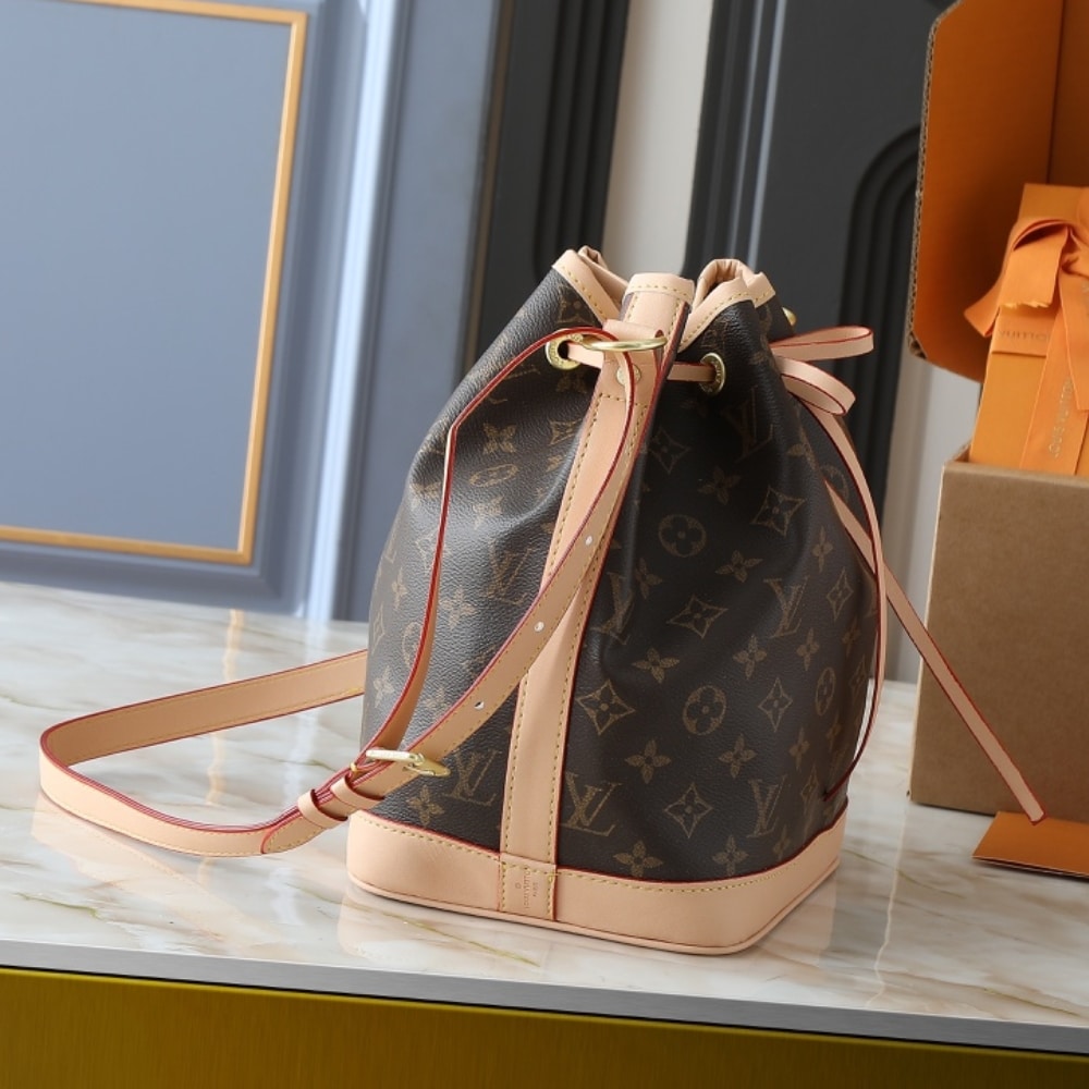 LOUIS VUITTON PETIT NOÉ BAG MONOGRAM BROWN 27CM M46984