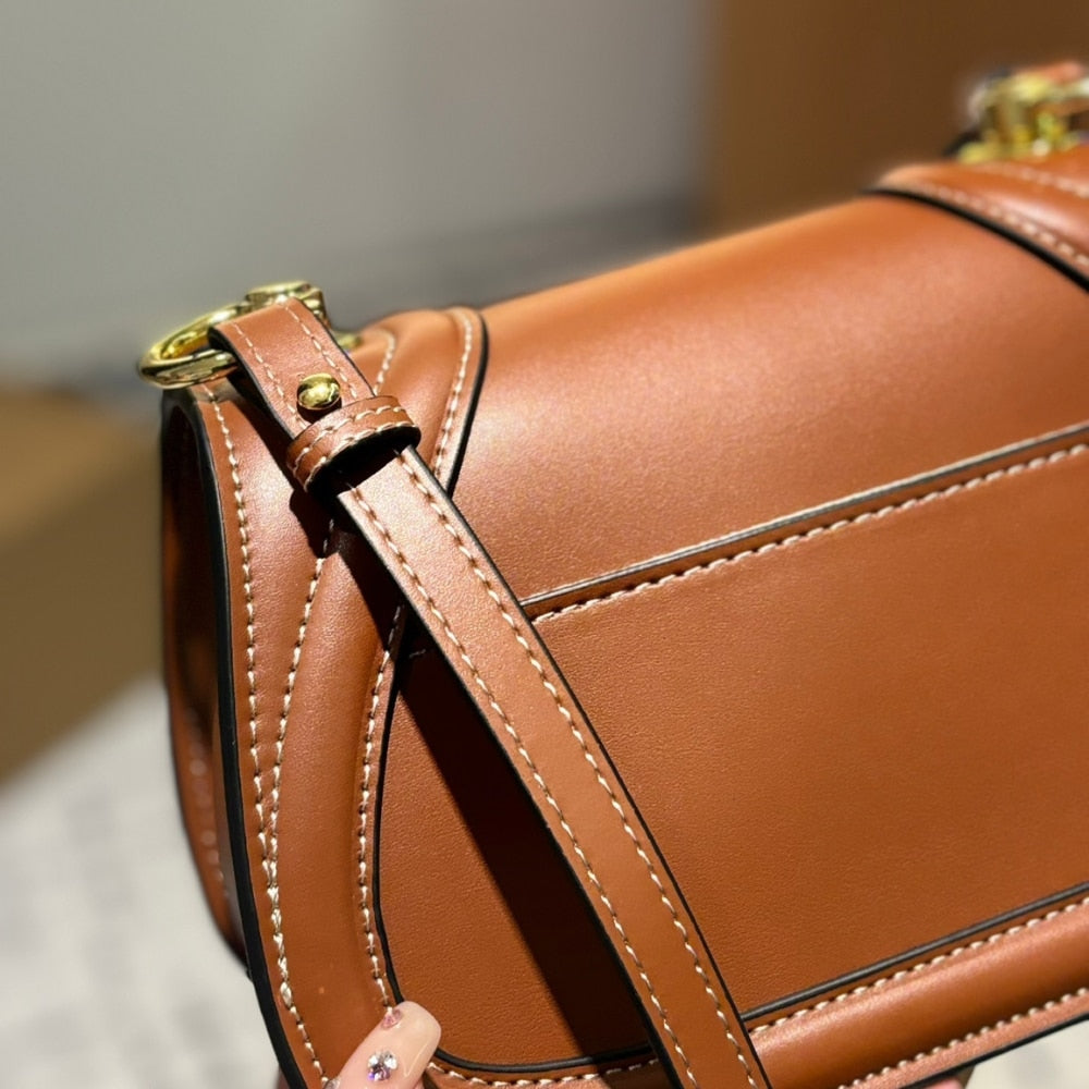 GUCCI BLONDIE MINI SHOULDER BAG BROWN 22CM 815700 AAEC2 2718