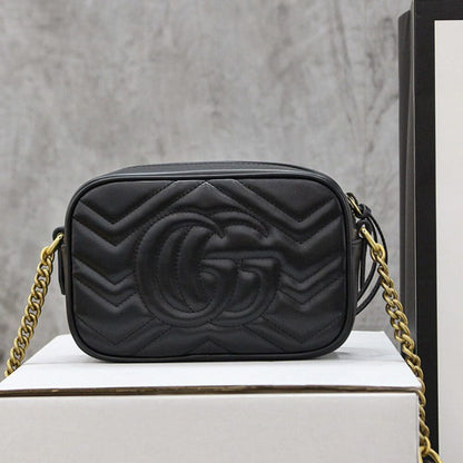 GUCCI Marmont matelasse mini bag