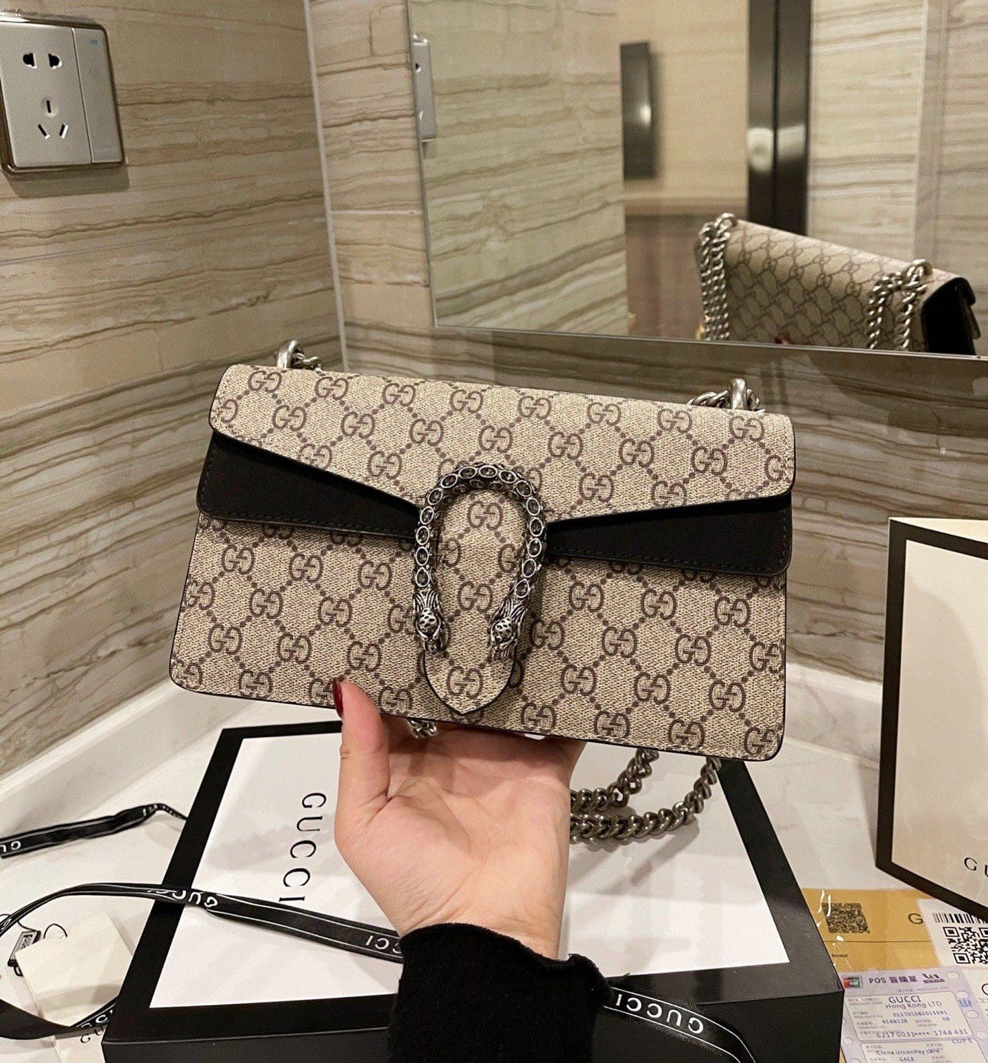GUCCI DIONYSUS GG MEDIUM SHOULDER BAG