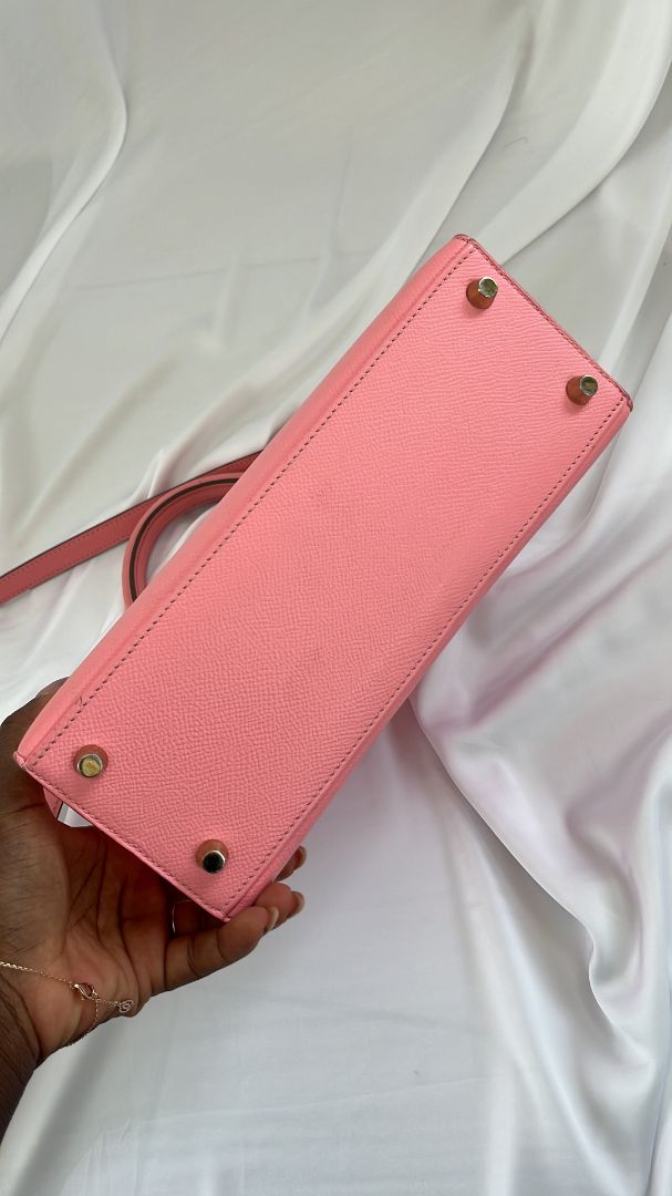 Hermès Kelly Epsom 25 Bag with gold-tone hardware