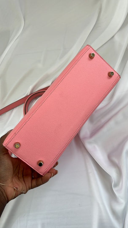 Hermès Kelly Epsom 25 Bag with gold-tone hardware