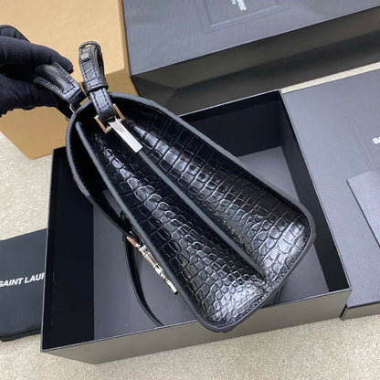 Authentic Saint Laurent CASSANDRA Top Handle Bag 578000  24×20x11cm