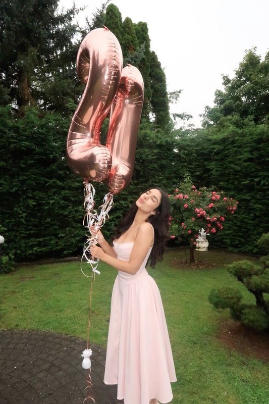 Elegant A line Spaghetti Straps Pink Satin Prom Dresses Party Dress Summer 20th Birthday Outfits 18th Birthday Dresses DH1007