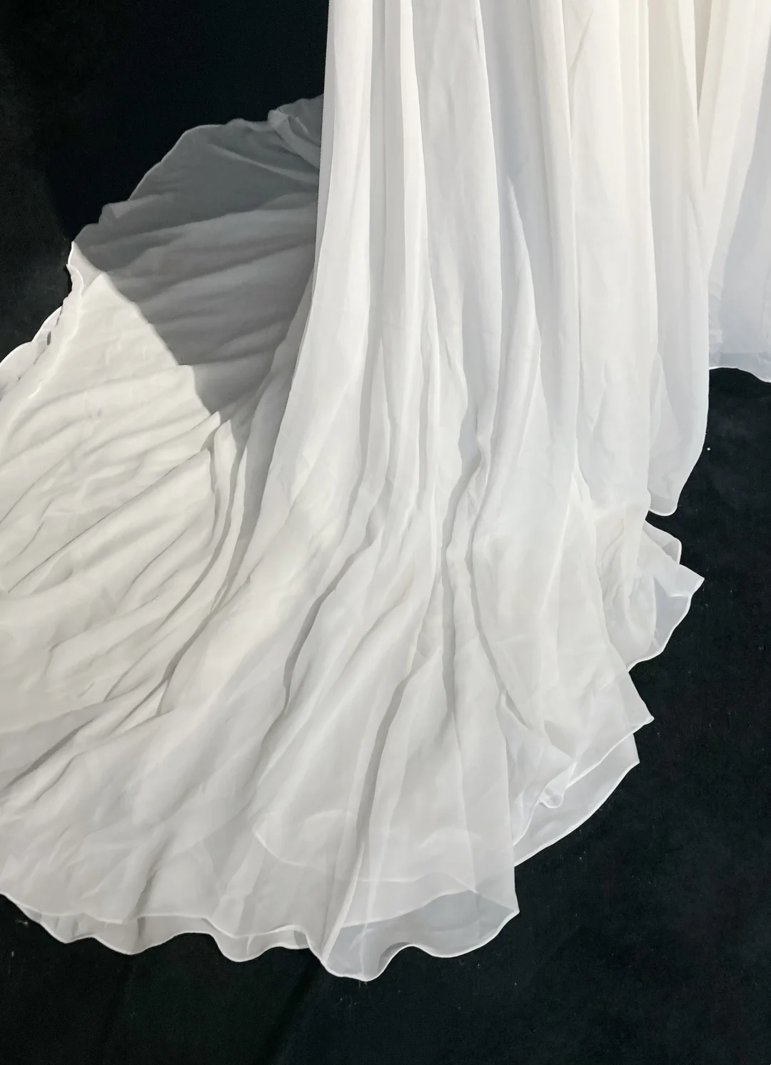 Vintage Bridal Gown 1960s A line One Shoulder Sleeveless Chiffon Pleated Beads Long White Wedding Dresses Elegant Bridal Gowns DH1013