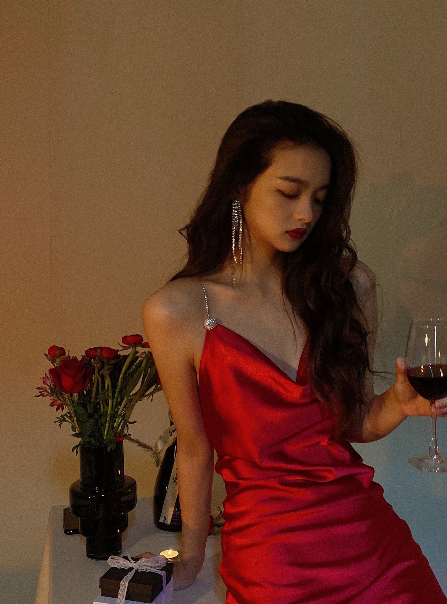 Sexy Sheath Spaghetti Straps Red Satin Mini Short Formal 8th Grade Homecoming Dresses Summer Middle School Hoco Dress Birthday Outfits DH1096