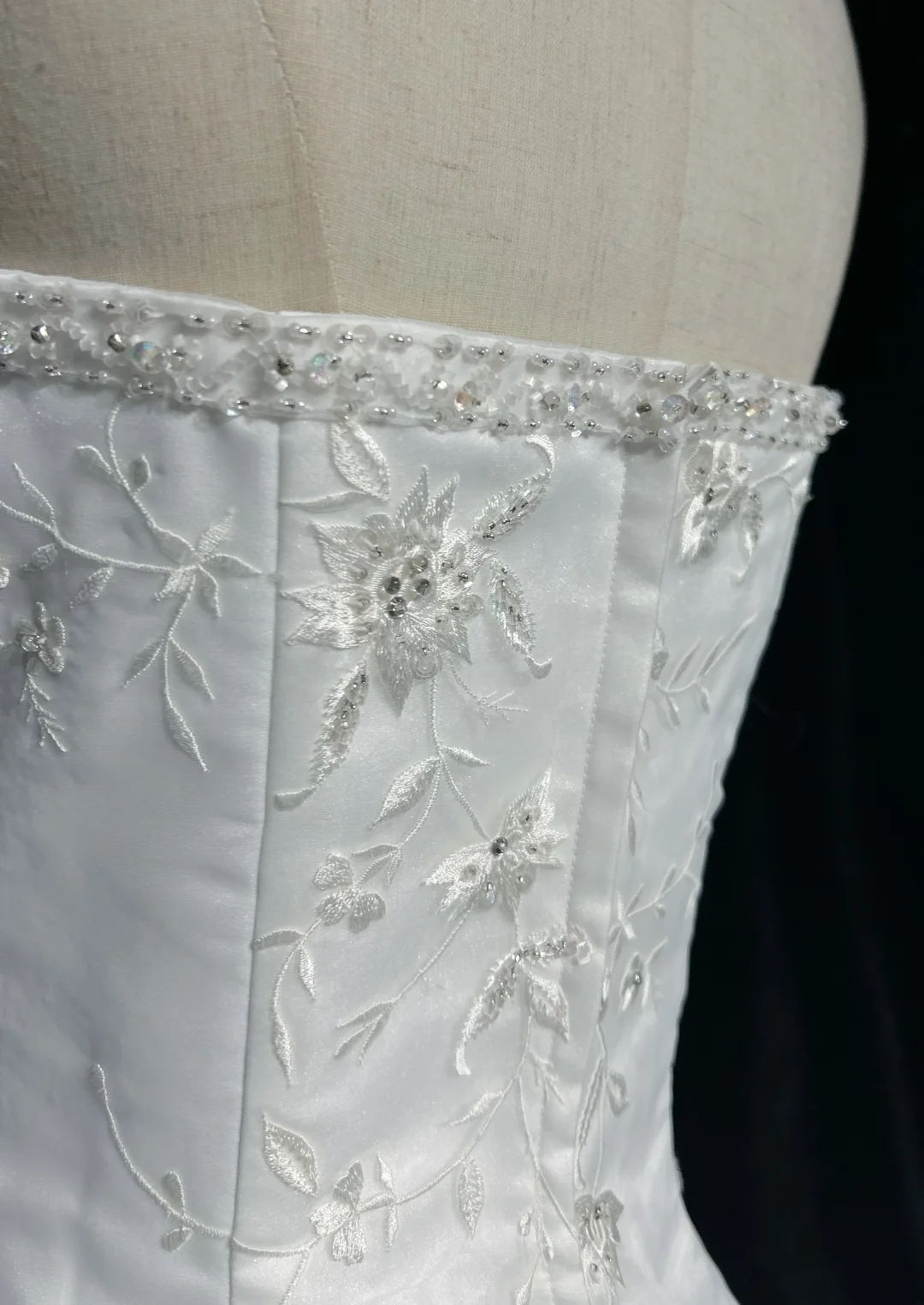 Vintage Bridal Gown 1960s Mermaid Strapless Chiffon Sleeveless Lace Long White 90s Wedding Dresses Elegant Bridal Gowns DH1107