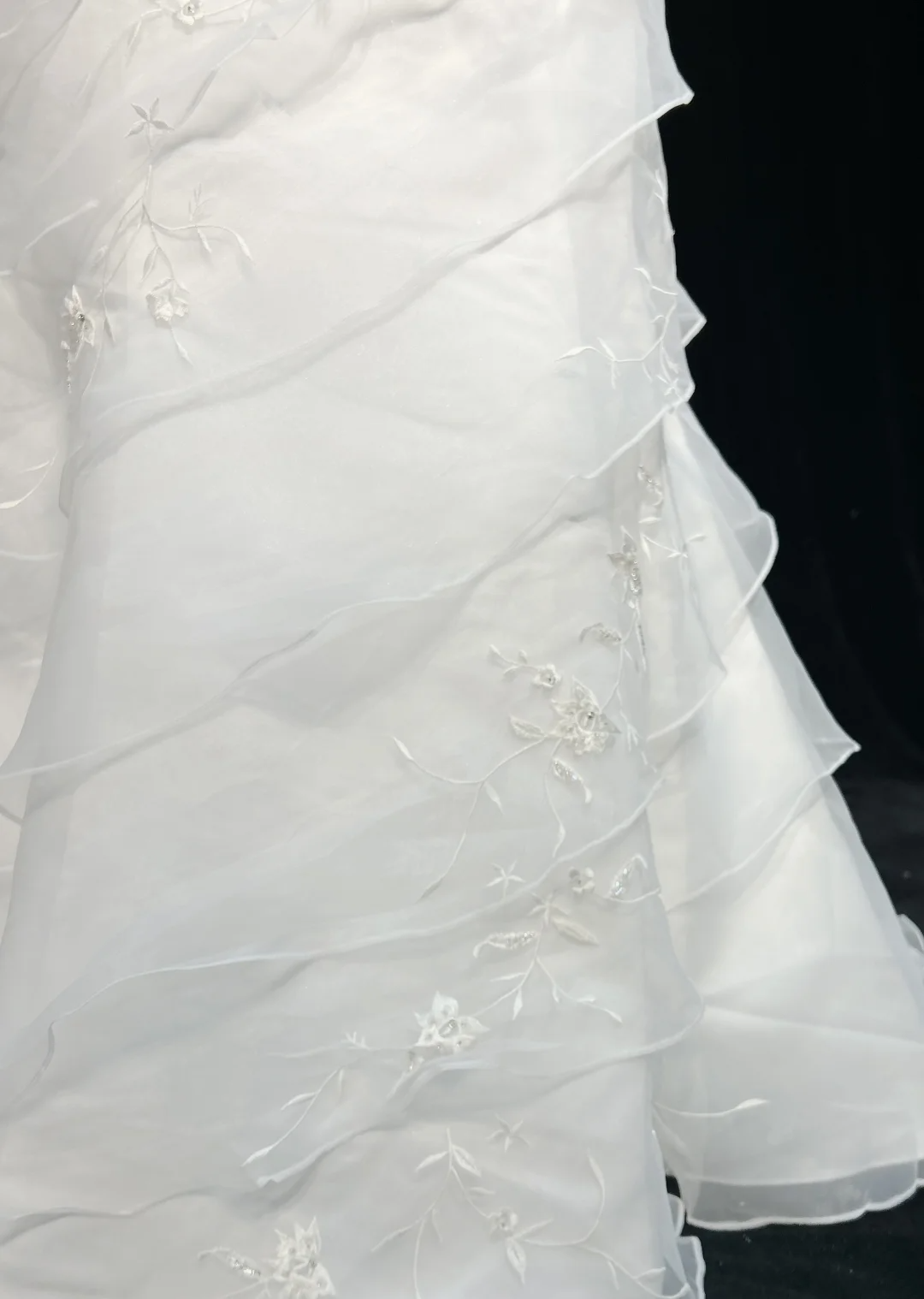 Vintage Bridal Gown 1960s Mermaid Strapless Chiffon Sleeveless Lace Long White 90s Wedding Dresses Elegant Bridal Gowns DH1107