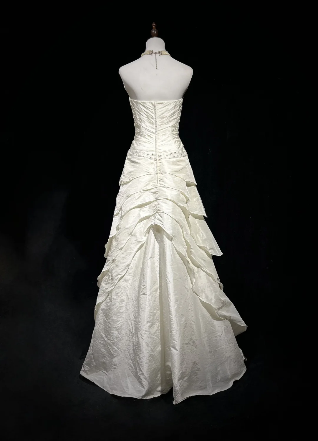 Classic Wedding Dress A Line Sweetheart White Satin Long 70s Wedding Dresses Vintage Bride Dress Bridal Gowns DH1257