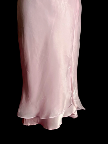 Unique Sheath High Neck Tea Length Formal 7th Grade Pink Homecoming Dresses Middle School Mid Length Prom Dress Hoco Outfits DH1320