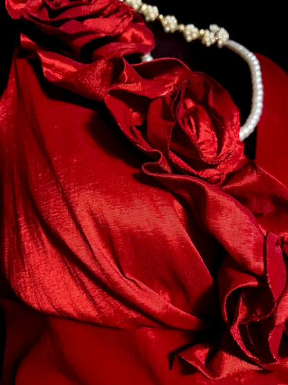 Unique Sheath V Neck Sleeveless Red Knee Length Formal 7th Grade Homecoming Dresses Middle School Prom Dress Hoco Outfits DH1323