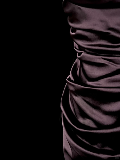 Vintage Sheath Satin Grape Formal 7th Grade Homecoming Dresses Middle School Short Prom Dress Hoco Outfits DH1331