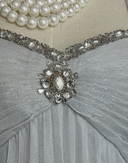 Trendy A Line Spaghetti Straps Gray Tulle Mini Short Formal 8th Grade Homecoming Dresses Middle School Short Prom Dress Hoco Outfits DH1436