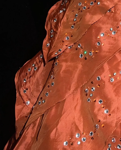 Cute Ball Gown Sweetheart Orange Taffeta Layers Formal 7th Grade Homecoming Dresses Middle School Short Prom Dress Cocktail Birthday Outfits DH1449