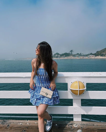 Cute Sheath Strapless Blue Lace Party Dress Graduation Dress Short Prom Dress Middle School Cocktail Dress Hoco Outfits DH1601