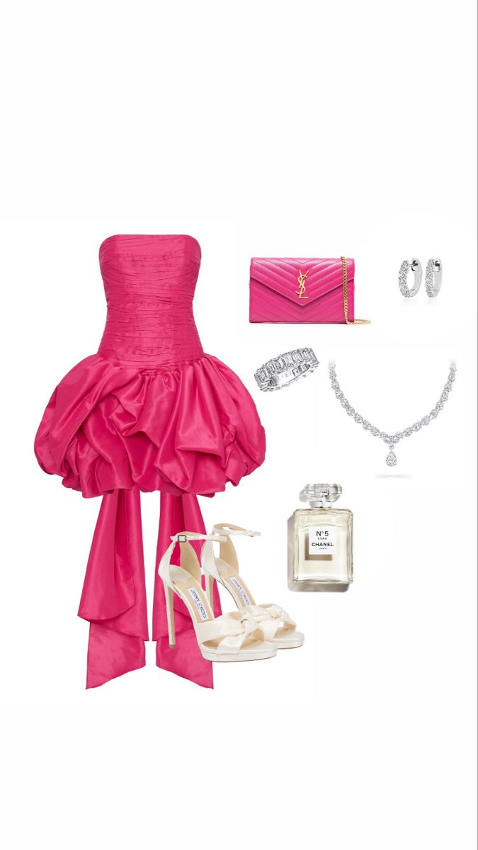 Classy Sheath Strapless Hot Pink Satin Short Mini Formal 8th Grade Homecoming Dresses Middle School Hoco Court Dress 21st Birthday Dress Hoco Outfits DH1744