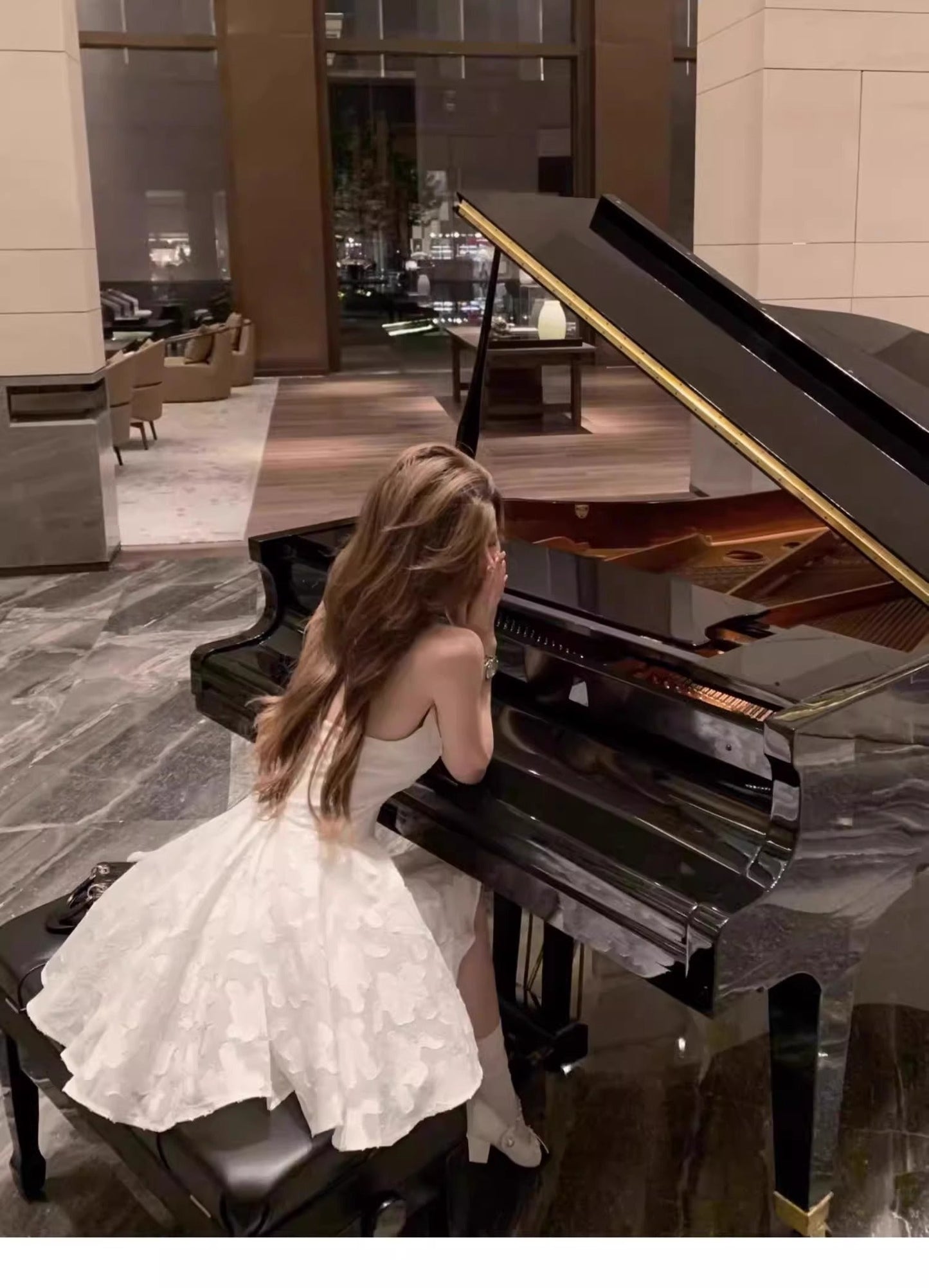 Classy A Line Halter White Lace Satin Short Mini Formal 8th Grade Homecoming Dresses Middle School Hoco Court Dress 16th Birthday Dress Hoco Outfits DH1798