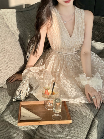 Pretty A Line V Neck Lace Grad Dress Inspo Short Mini Formal 8th Grade Homecoming Dresses High School Hoco Court Dress Graduation Dress Cocktail Birthday Outfits DH1918