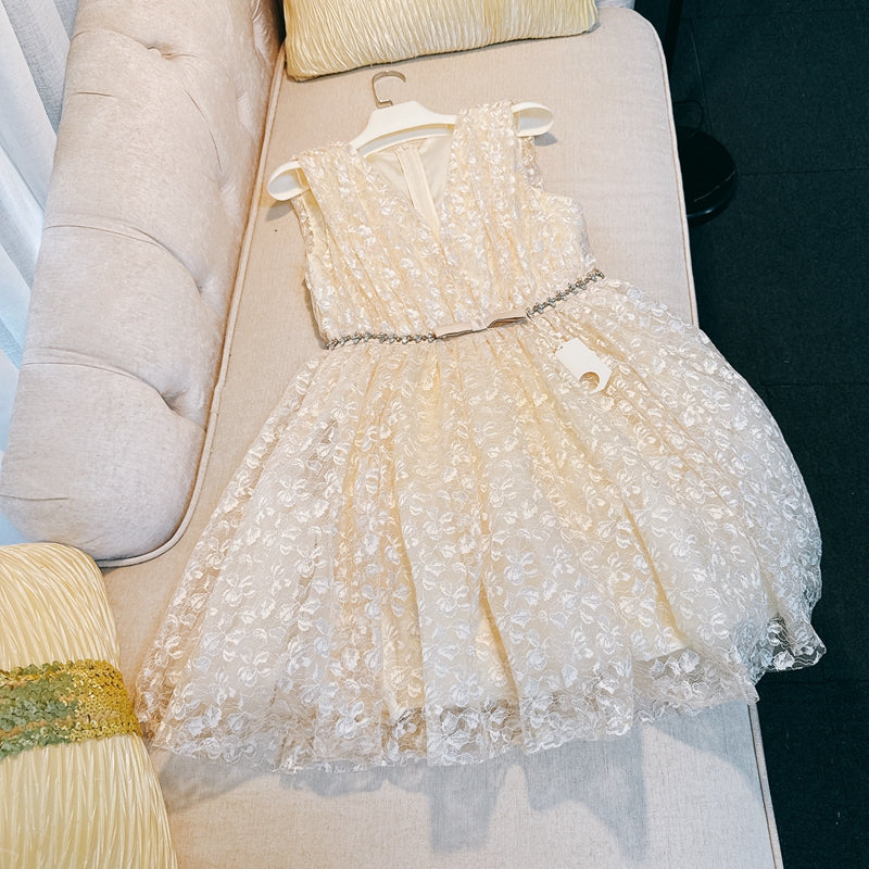 Pretty A Line V Neck Lace Grad Dress Inspo Short Mini Formal 8th Grade Homecoming Dresses High School Hoco Court Dress Graduation Dress Cocktail Birthday Outfits DH1918