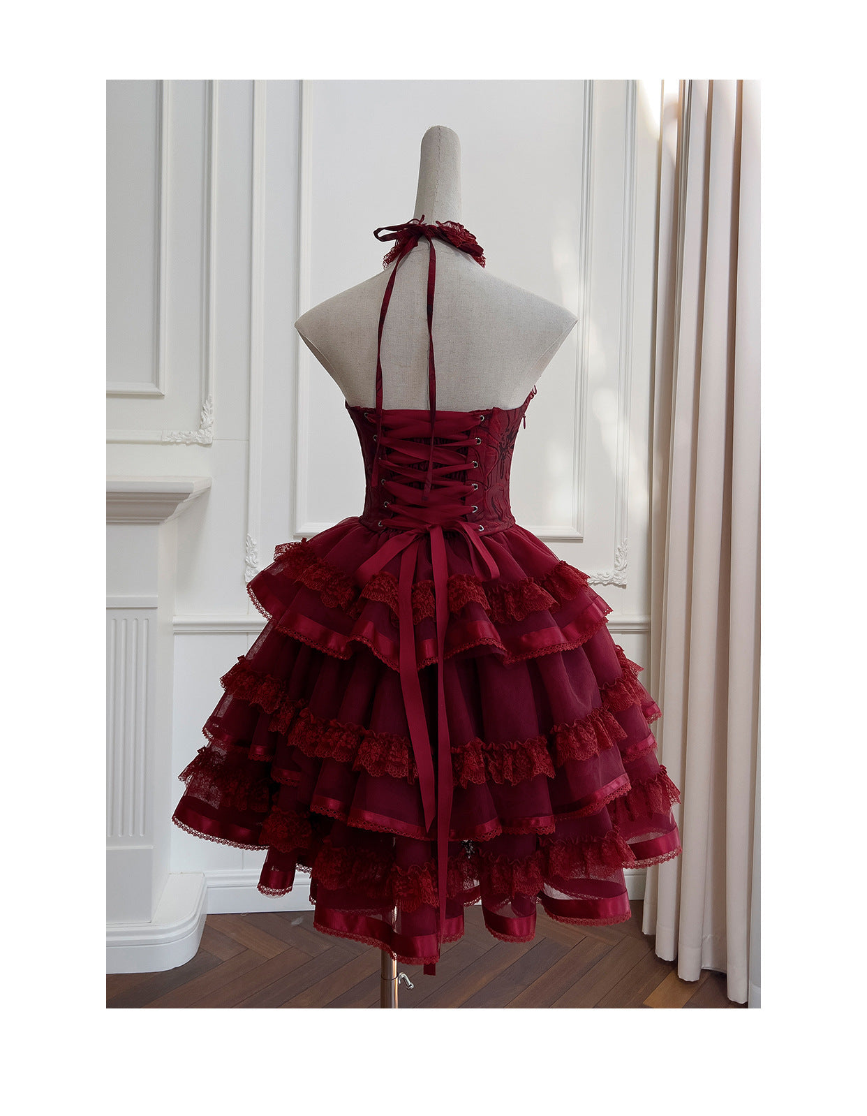 Modest Ball Gown Spaghetti Straps Sleeveless Lace Grad Dress Inspo Short Mini Formal 8th Grade Homecoming Dresses High School Hoco Court Dress Graduation Dress Cocktail Gown Birthday Outfits D1938