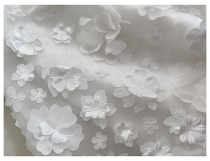 Modest A Line Spaghetti Straps White Floral Formal 8th Grade Homecoming Dresses Middle School Short Birthday Gowns Graduation Dress Hoco Outfits DH2105