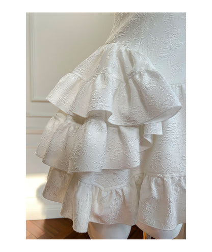 Modest A Line Spaghetti Straps White Satin Formal 8th Grade Homecoming Dresses Middle School Short Birthday Gowns Graduation Dress Hoco Outfits DH2107