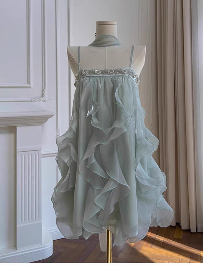 Modest A Line Spaghetti Straps Formal 8th Grade Homecoming Dresses Middle School Short Birthday Gowns Graduation Dress Hoco Outfits DH2120