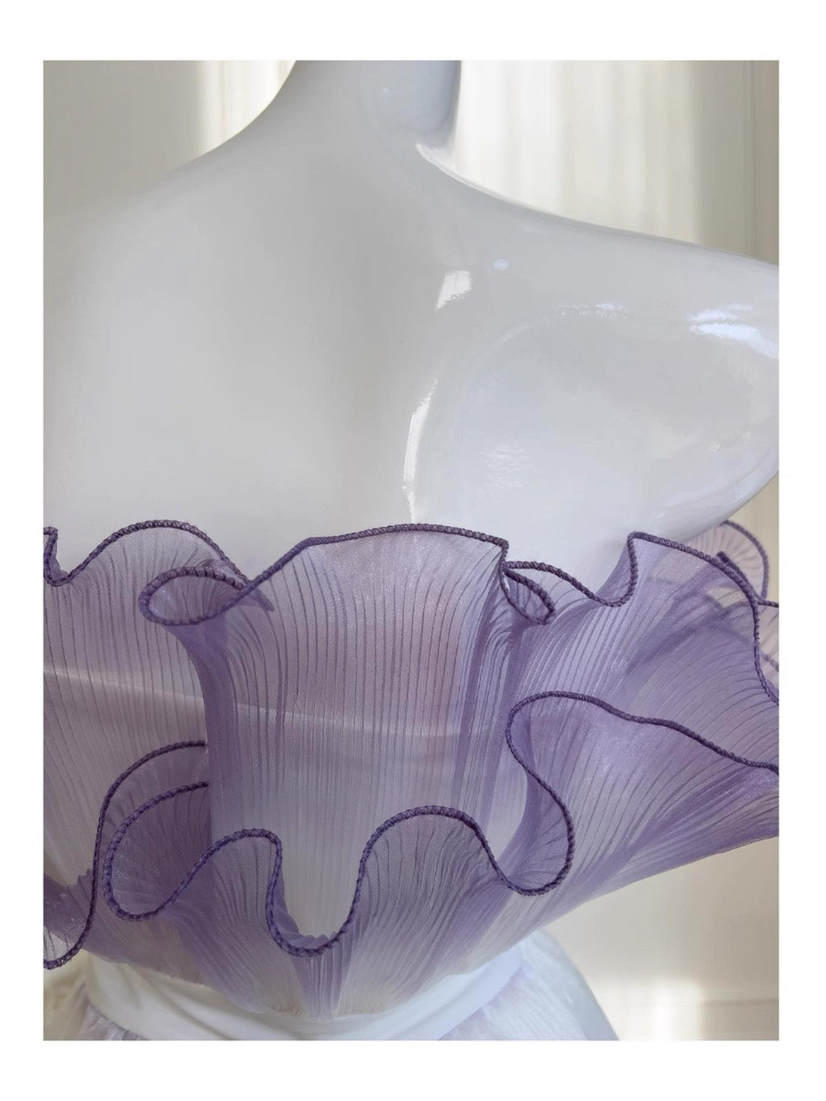 Modest Ball Gown Strapless Ombre Grape Formal Homecoming Dress Middle School Short 21st Birthday Outfits Graduation Dress Cocktail Dresses DH2180