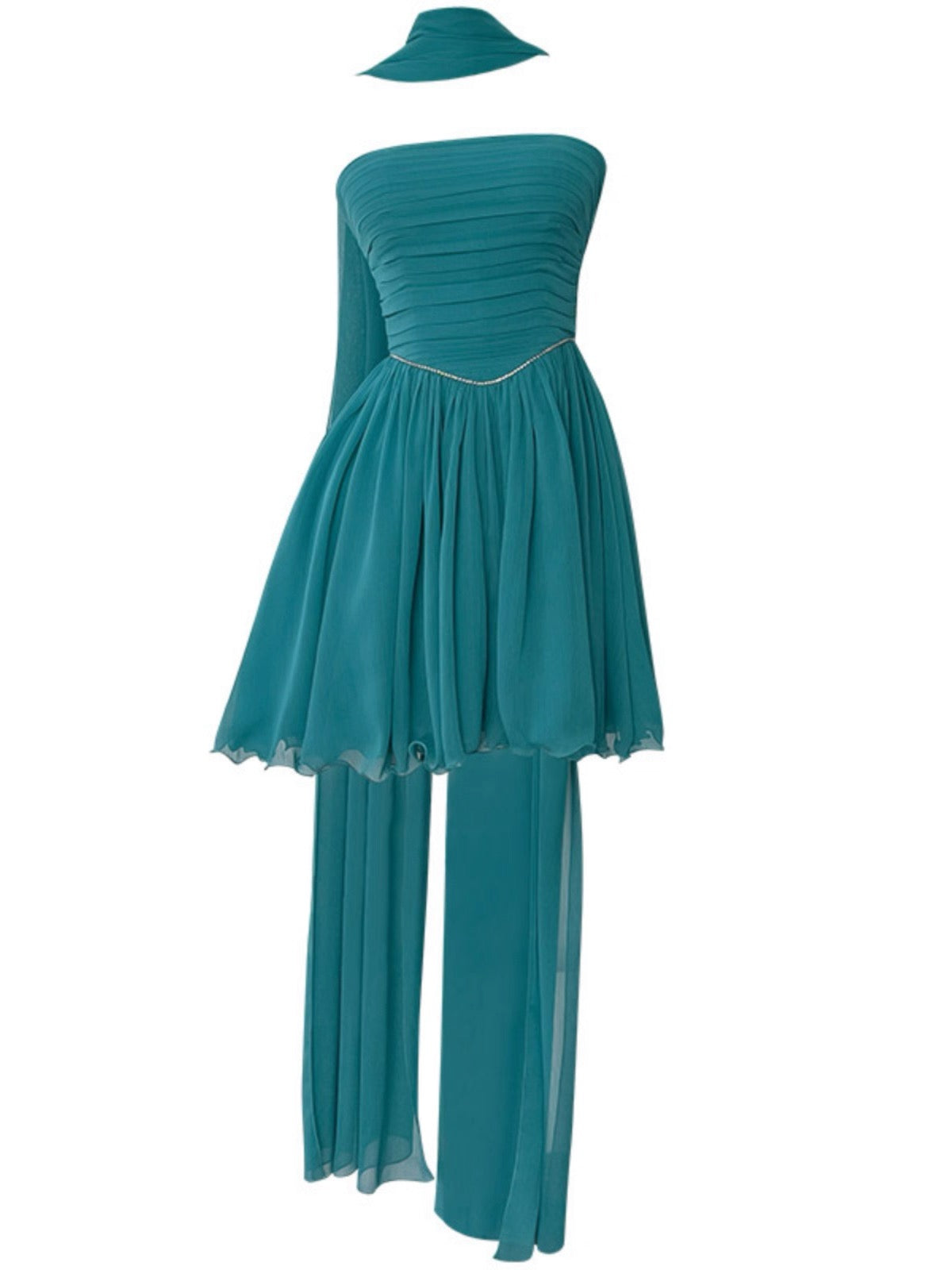 Aesthetic A line Strapless Chiffon Formal Mini Homecoming Dress Middle School Short 19th Birthday Outfits Graduation Dress Hoco Dresses DH2181