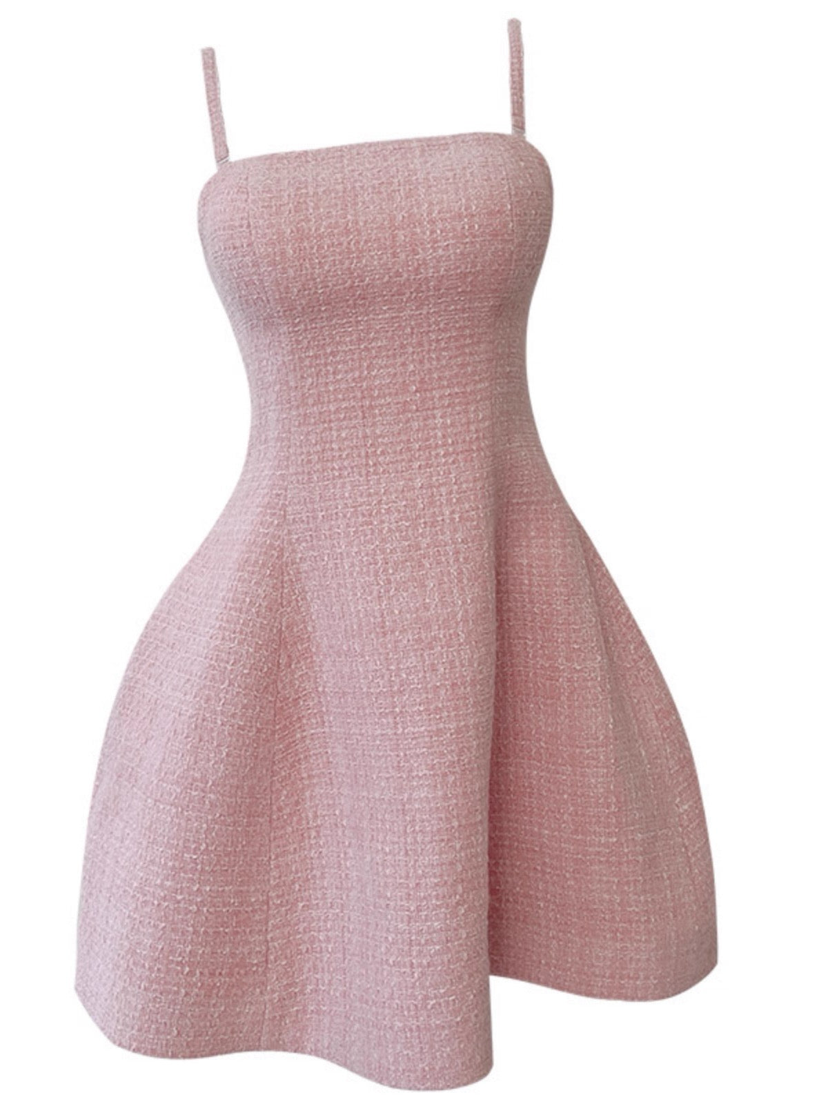 Aesthetic A line Spaghetti Straps Pink Formal Mini Homecoming Dress Middle School Short 17th Birthday Outfits Graduation Dress Hoco Dresses DH2188