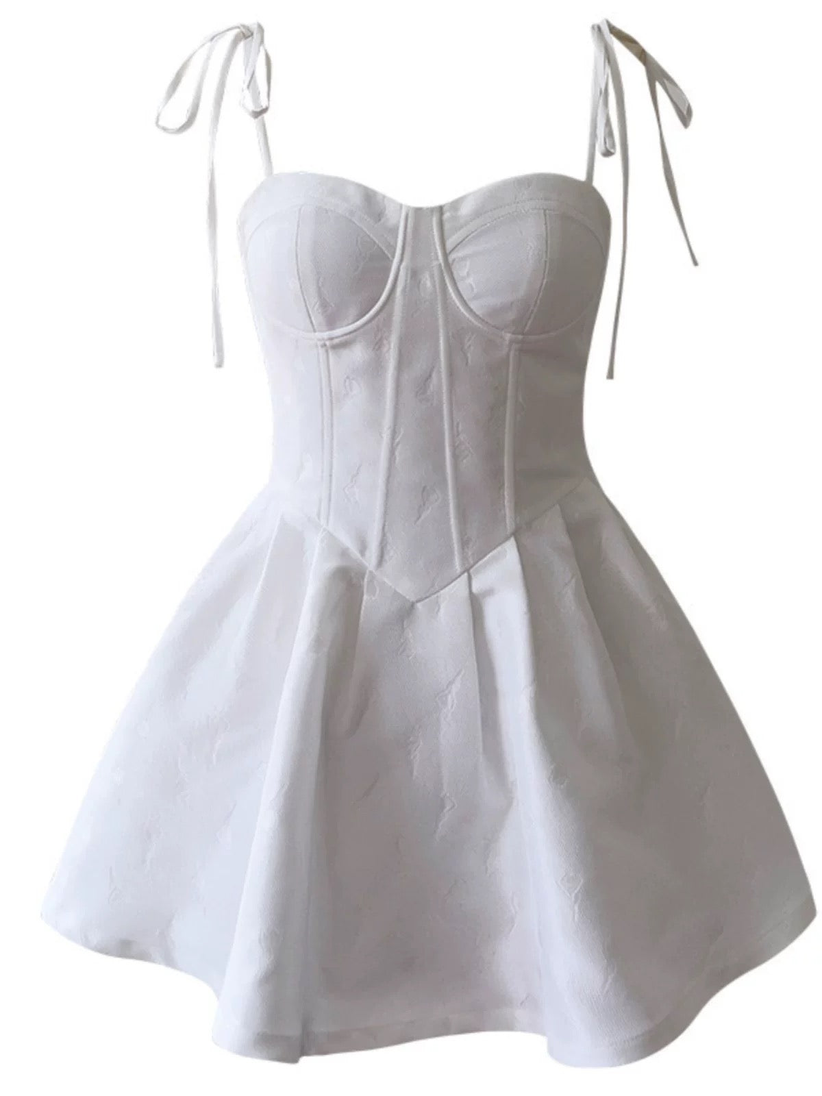 Modest A Line Spaghetti Straps White Satin Short Formal Homecoming Dress Middle School Short 20th Birthday Outfits Graduation Dress Cocktail Dresses DH2197