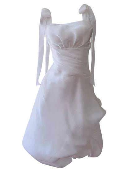 Modest A Line Spaghetti Straps Light Pink Short Formal Homecoming Dress Middle School Short 20th Birthday Outfits Graduation Dress Cocktail Dresses DH2201