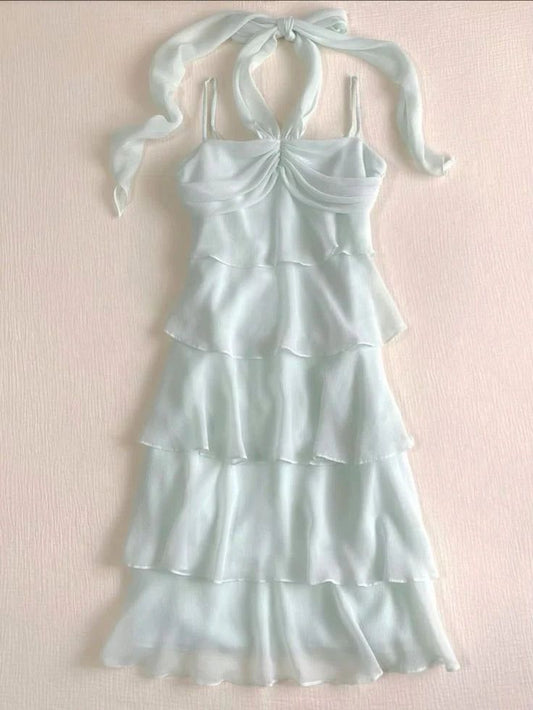 Pretty A line Spaghetti Straps Light Sky Blue Formal Homecoming Dresses Short 21st Birthday Outfits Graduation Dress Mini Cocktail Dresses DH2450