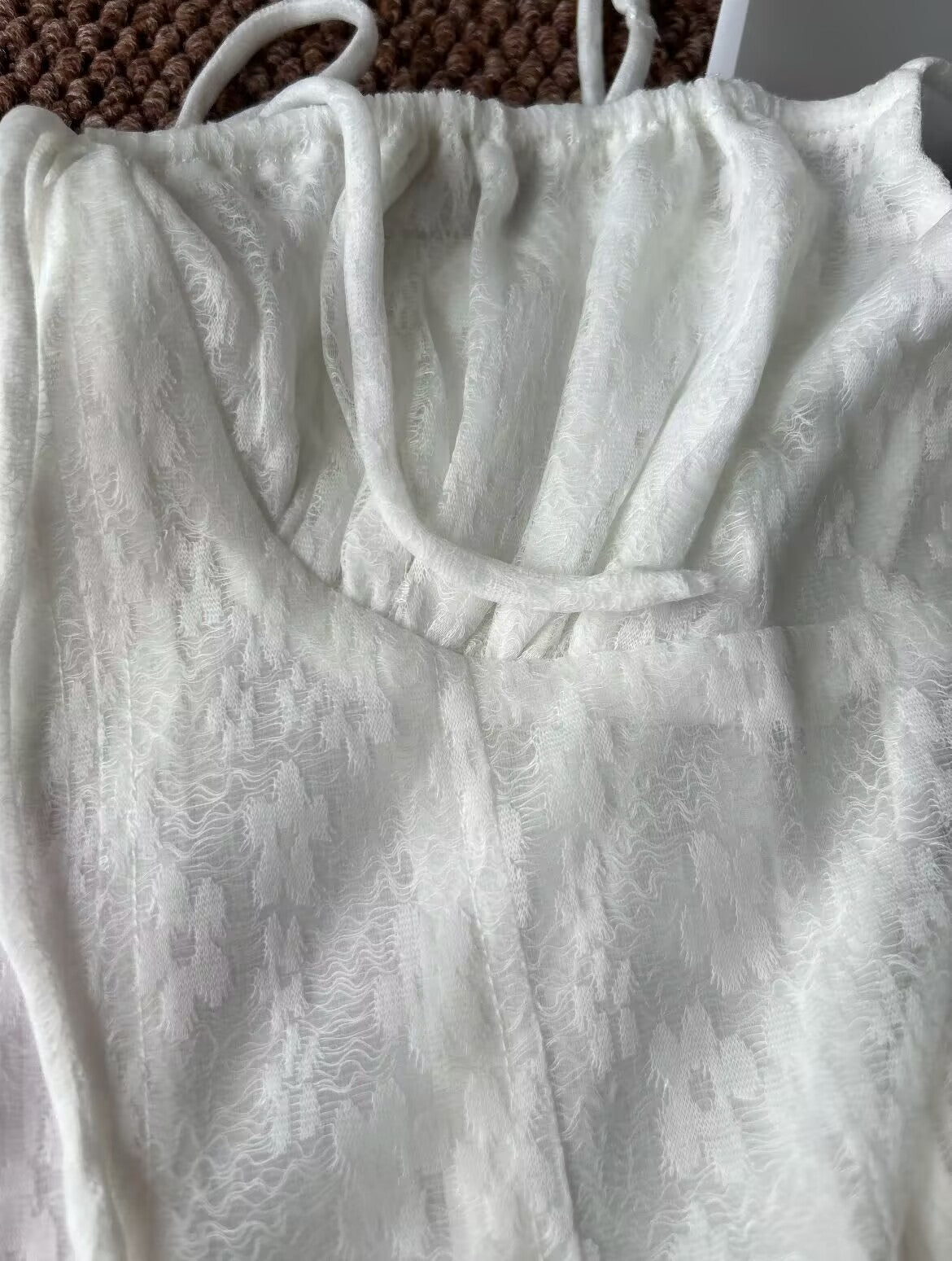 Cute A Line Spaghetti Straps White Lace Formal Homecoming Dresses Short 16th Birthday Outfits Graduation Dress Mini Cocktail Dresses DH2454