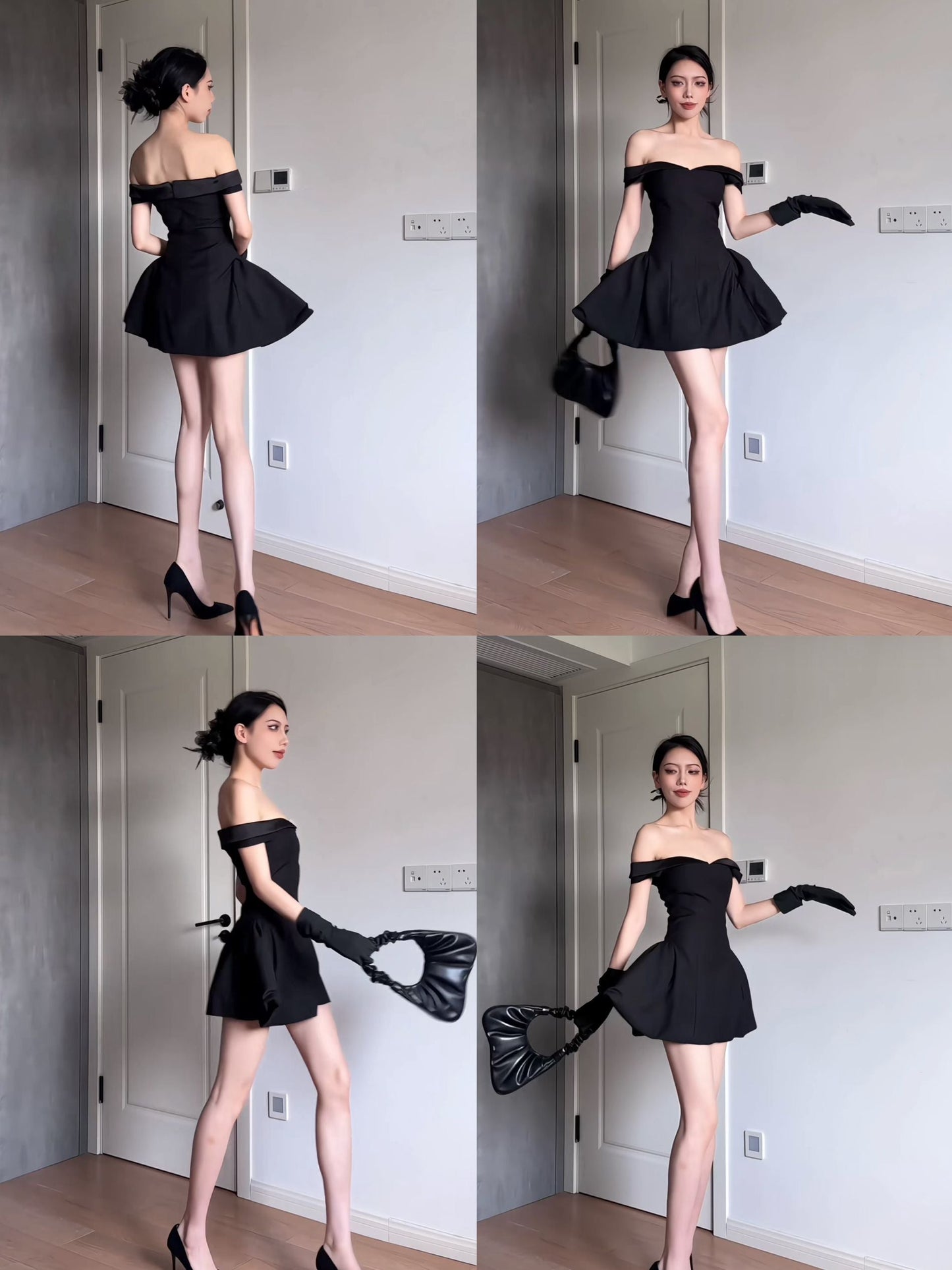 Modest A line Off The Shoulder Red Short Formal Homecoming Dress Short 20th Birthday Outfits Graduation Dress Cocktail Dresses DH2483